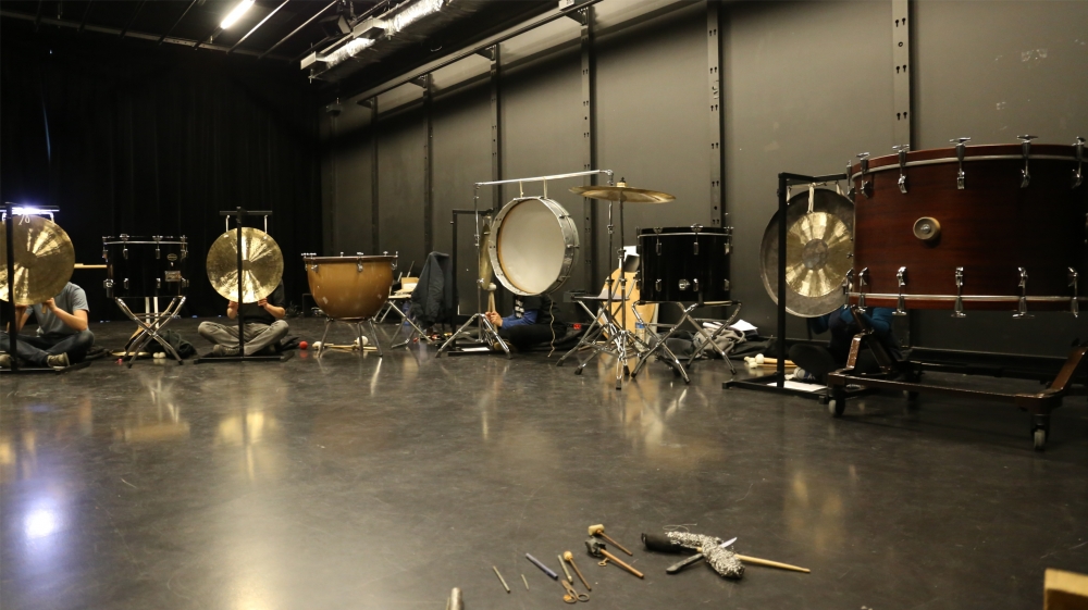 Atelier ouvert de percussion contemporaine et expérimentale avec l’ensemble Orgone