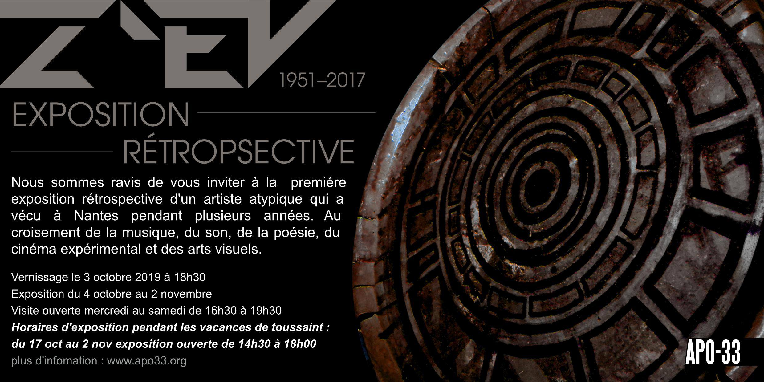 Exposition rétrospective : Z’EV