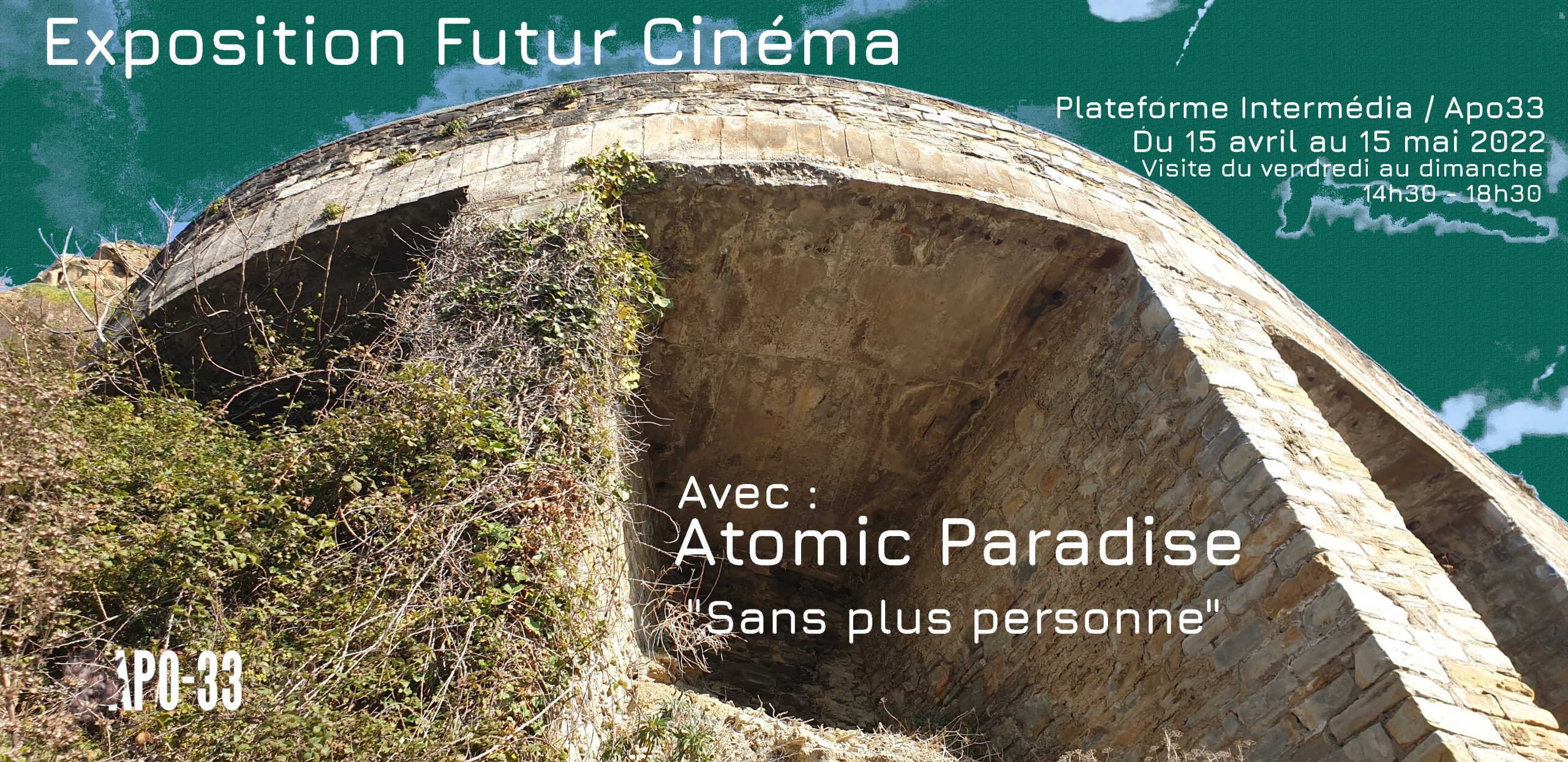 Exposition Futur Cinéma avec Atomic Paradise