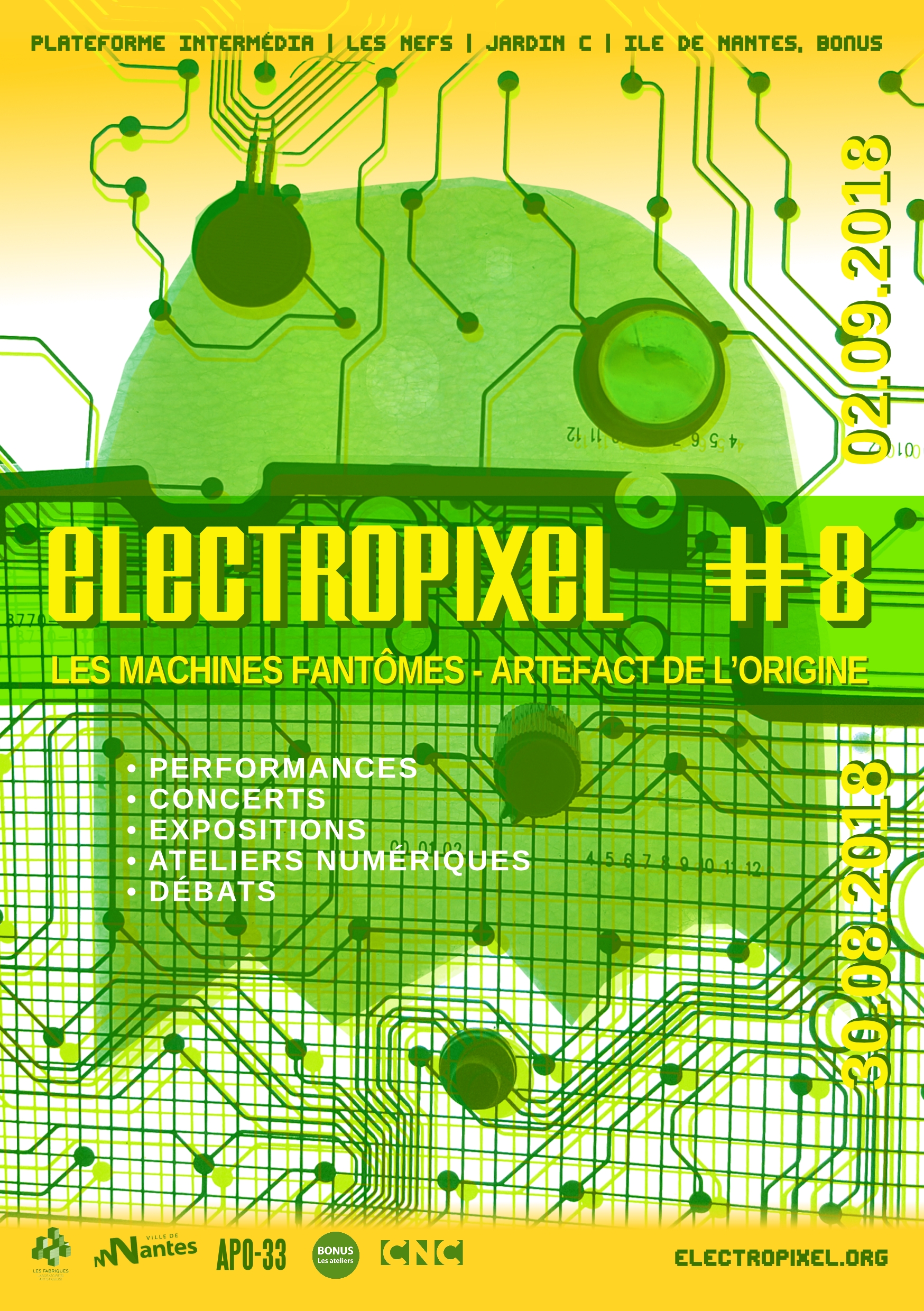 Electropixel Festival #8 – 30th August to 2nd September
