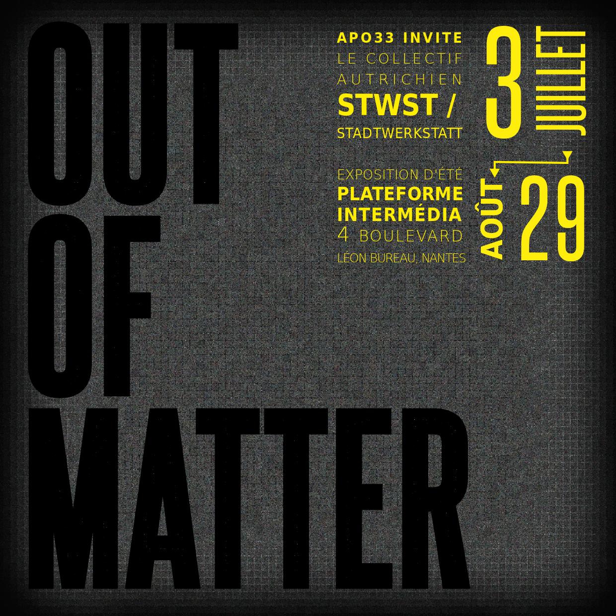 Electropixel #11 – Out of Matter -Exposition de l’été –