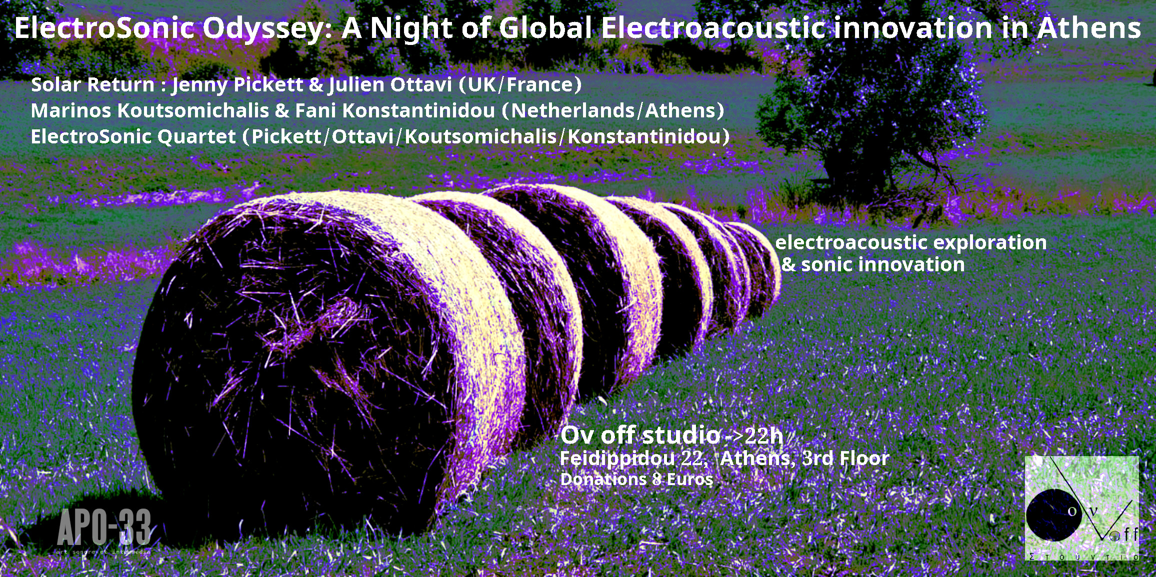 Odyssée ElectroSonic : Une Nuit d’Innovation électroacoustique internationale à Athènes