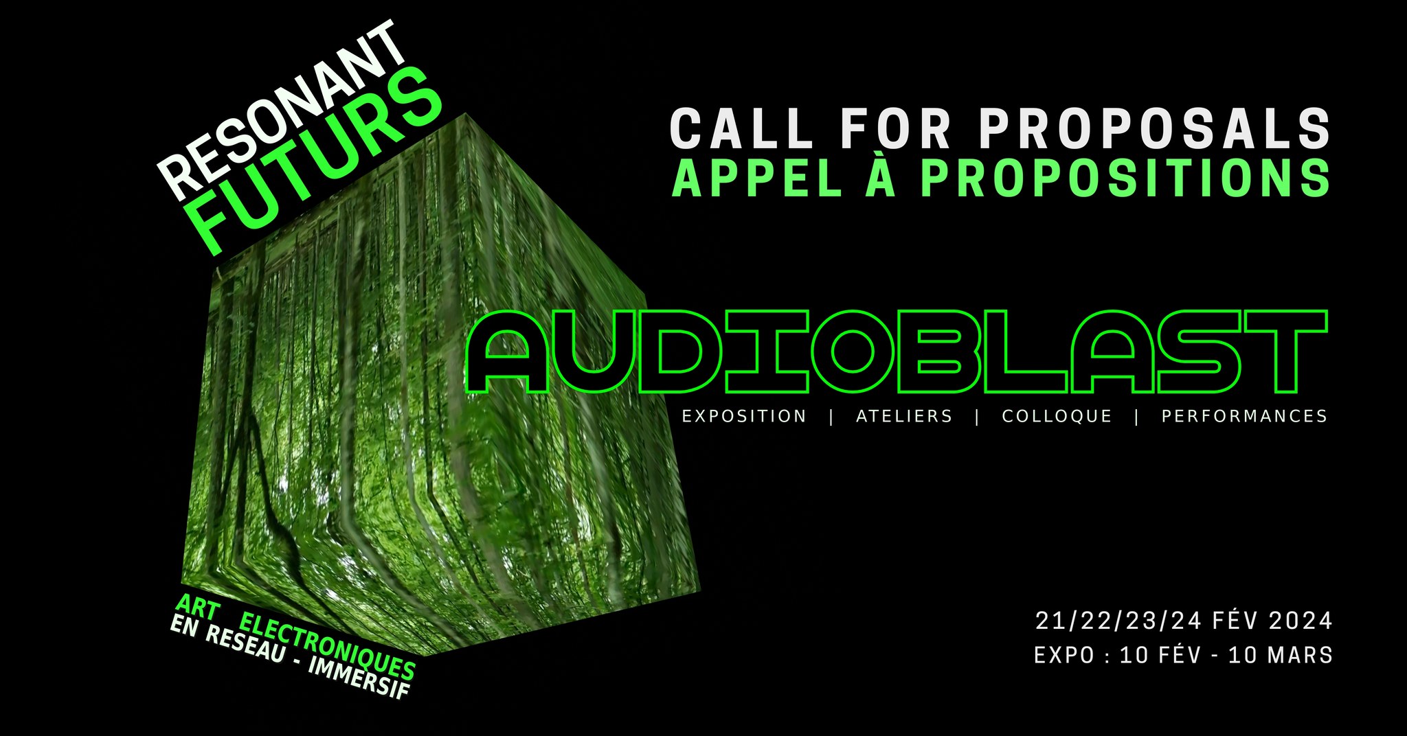 Call for Proposals for an Audioblast Live Transmission Project