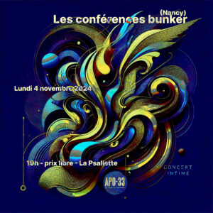 Concert intime avec Les conférences bunker