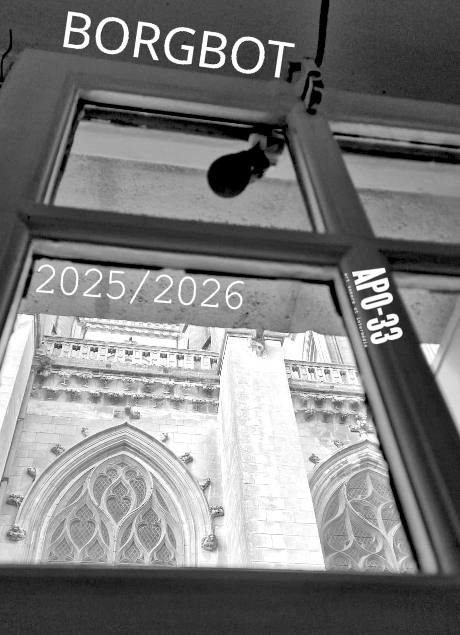 Borgbot : installation sonore en réseau – Saison 2025/2026