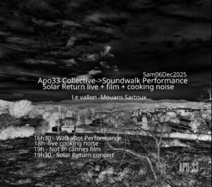 WalkaBot + Solar Return Live – Le Vallon