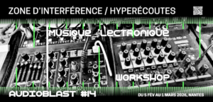 Atelier de musique électronique – Spécial Audioblast