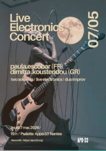 Concert Intime avec Paula Escobar Rubio & Dimitra Kousteridou