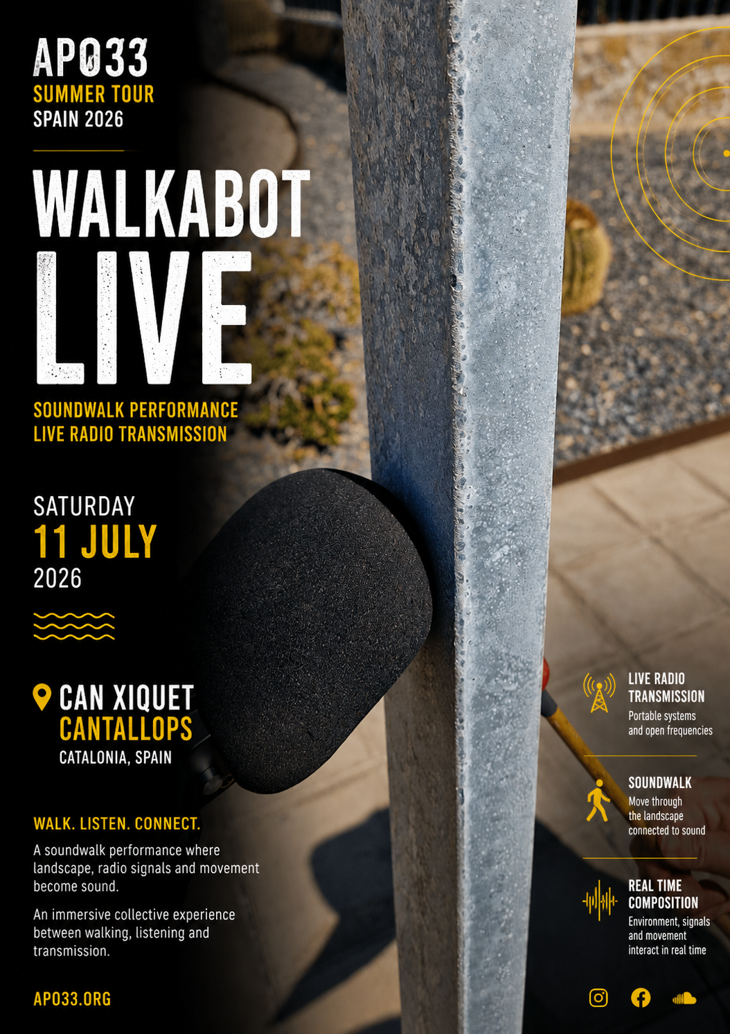 Walkabot live at Can Xiquet