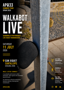 Walkabot live at Can Xiquet