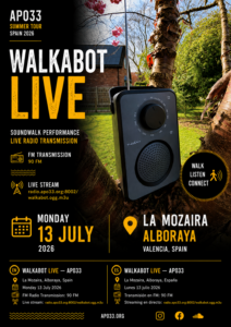 Walkabot live at la Mozaira