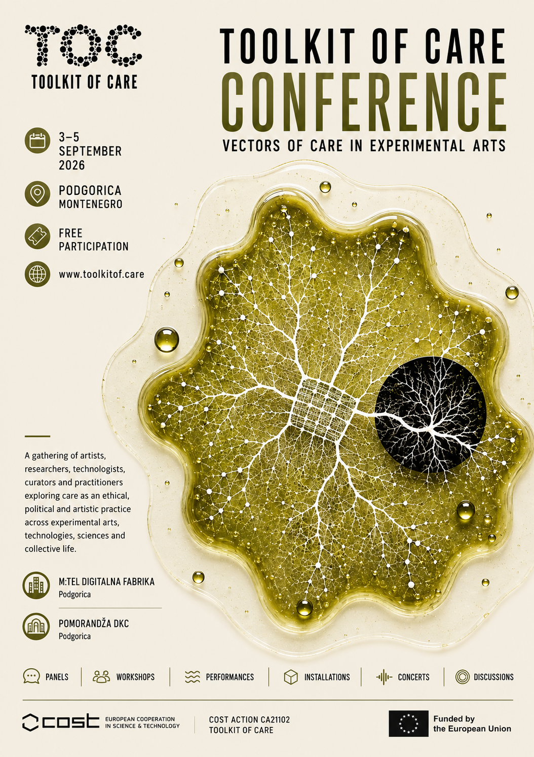 Toolkit of Care Conference: Vectors of Care in Experimental Arts
