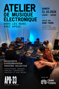 Atelier de musique électronique avec APO33 | Hors les murs