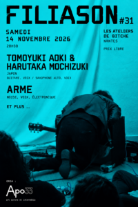 FILIASON #31 TOMOYUKI AOKI & HARUTAKA MOCHIZUKI / ARME / + MORE